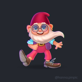 Гном который любит диско