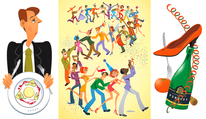 Новогодний паровозик