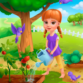 Лето в саду