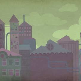 Фон для flash игры про зомби.