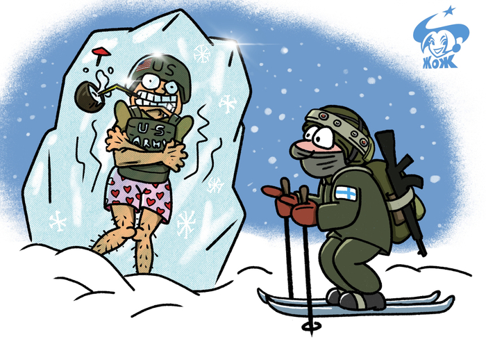 Карикатура для интернет-журнала "ЖОЖ"