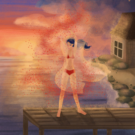 Вечерний причал 