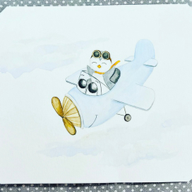 Нежная акварель 