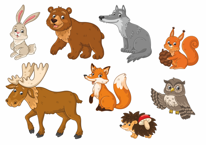 Лесные обитатели