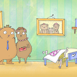 Три медведя в шоке