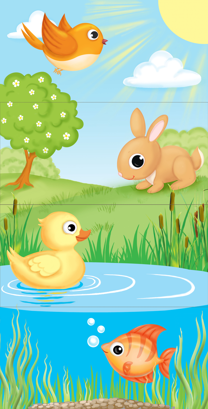 Иллюстрация для детского комода