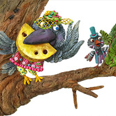 "Ворона и Лисица" разворот 3