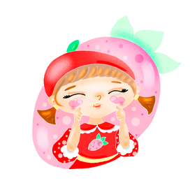 Девочка-Клубничка