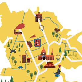 Карта города