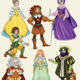 Разный сказочный народ