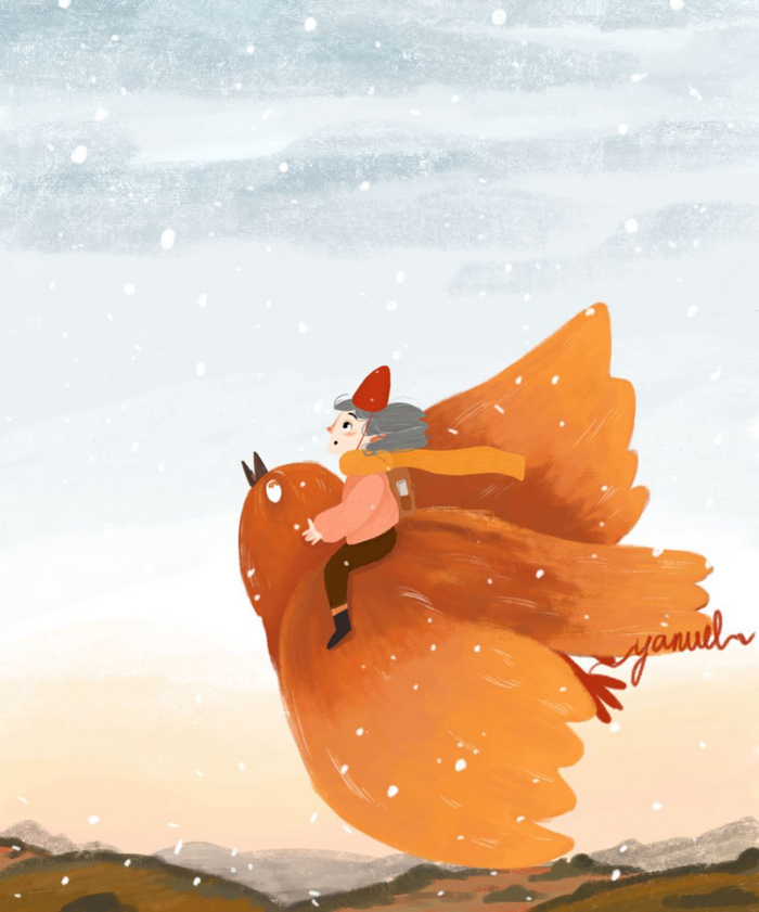 первый снег 