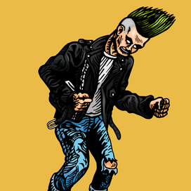 Танец сайкобилли