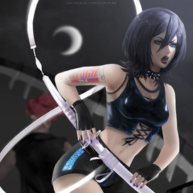 Рукия Кучики, аниме Блич!