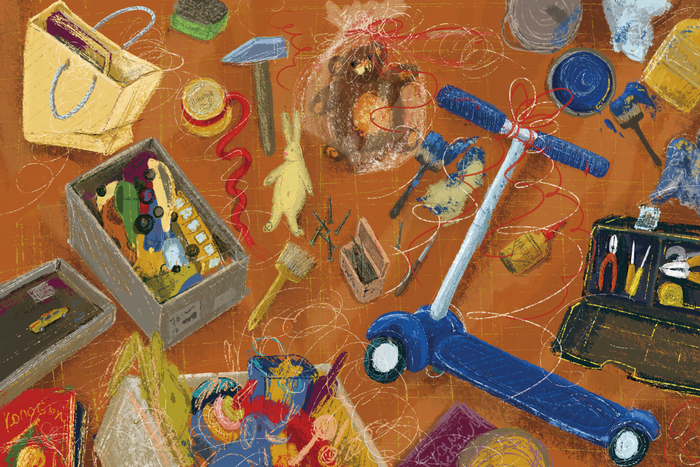 Иллюстрация у книге "Секрет деда Мороза" Voicebook