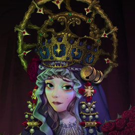 портреты стилизованные, от простых до сложных 