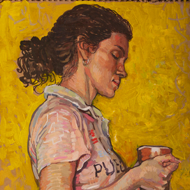 Девушка  с  бокалом)