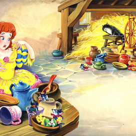 Иллюстрация к сказке "Король Дроздобород"