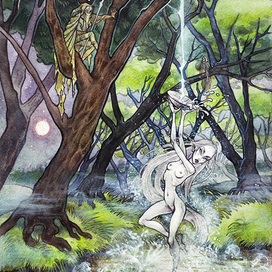 Enchanted woodland lunar spells