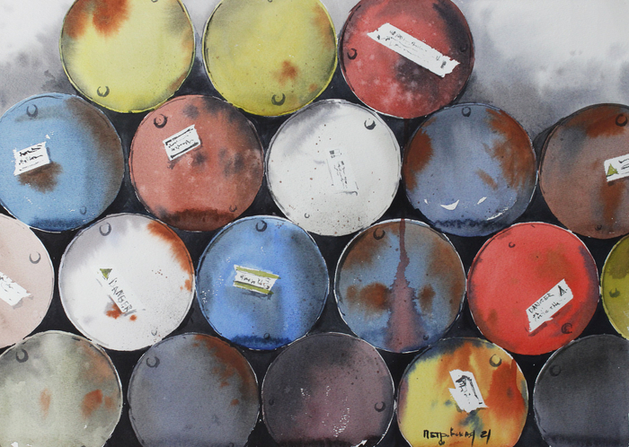 Ржавые бочки