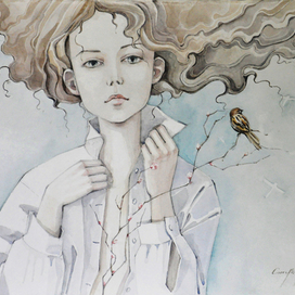 весна в средине января