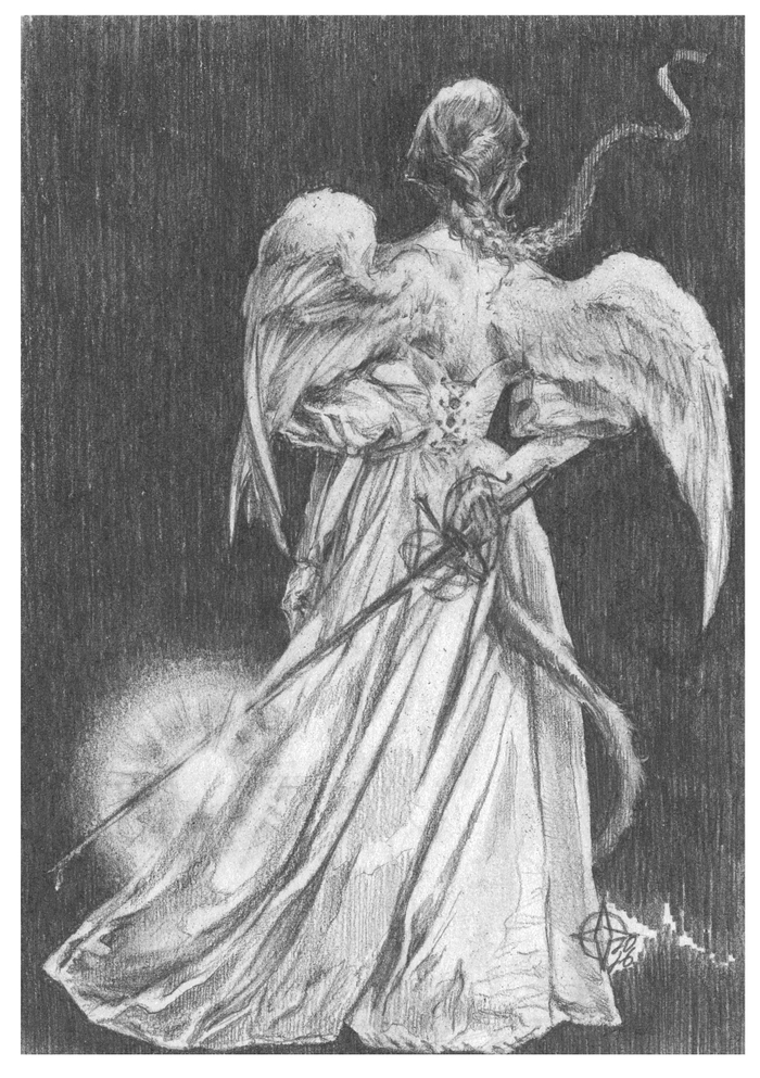 Ан в викторианском платье.