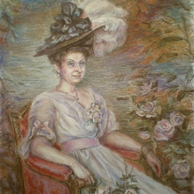 Автопортрет по мотивам работы художника Штемберга В. К.