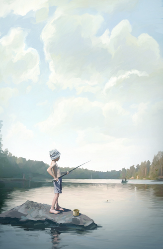 Г.Богданов "Молоко над рекой"