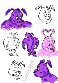 персонажи для Амедиа