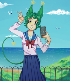 Аниме девушка