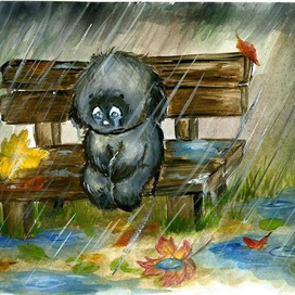 грустный тусик