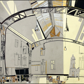 Световой зал Витебского вокзала