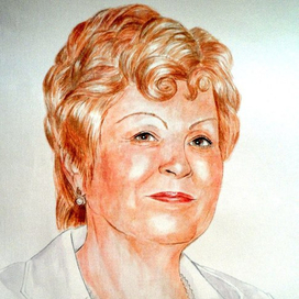 Портрет акварелью