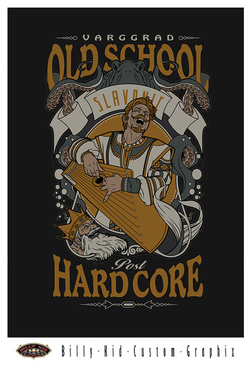 Old School Slavonic Post HardCore