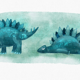 Dinosaur character design 