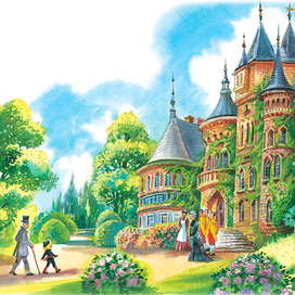 Лорд Фаунлерой приходит в замок