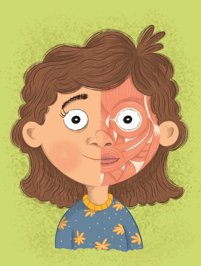 Иллюстрация для Турецкого Детского Журнала 