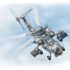 Ударный вертолет Ми-28