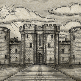 Замок Бодиам