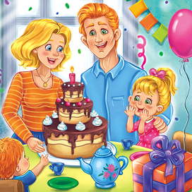 иллюстрация из разворота стихов