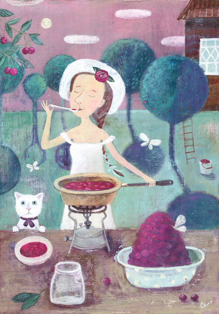 Вишневое варенье