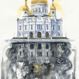 Подрыв Храма Христа Спасителя