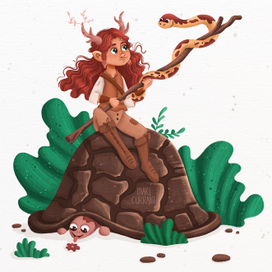 Защитница животных