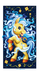 Новогодняя лошадка