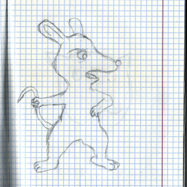 Рисунок мыши