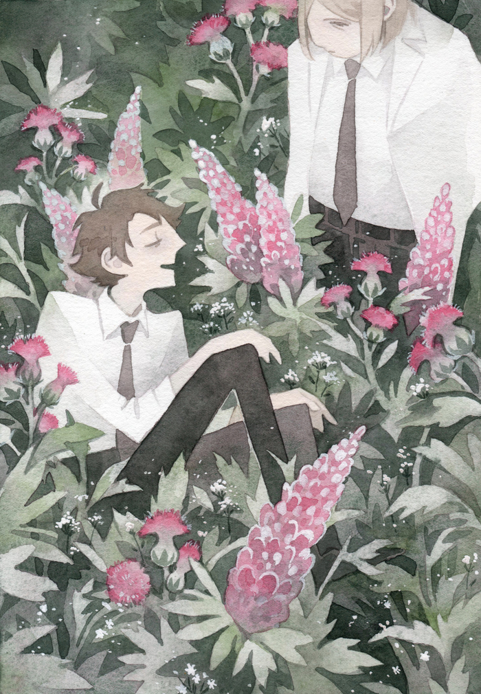 Люпины и чертополохи