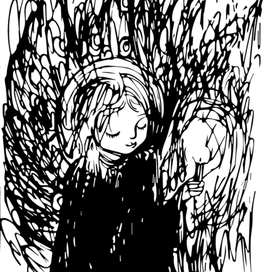 ангел со свечой