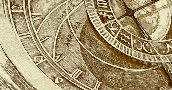 Фрагмент. Часы.