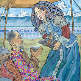 "Круглый дурак" бурятская сказка