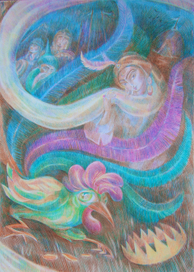 Золотой петушок.