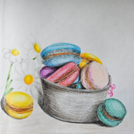 Пирожные макаруны